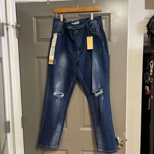 Distressed Jeans